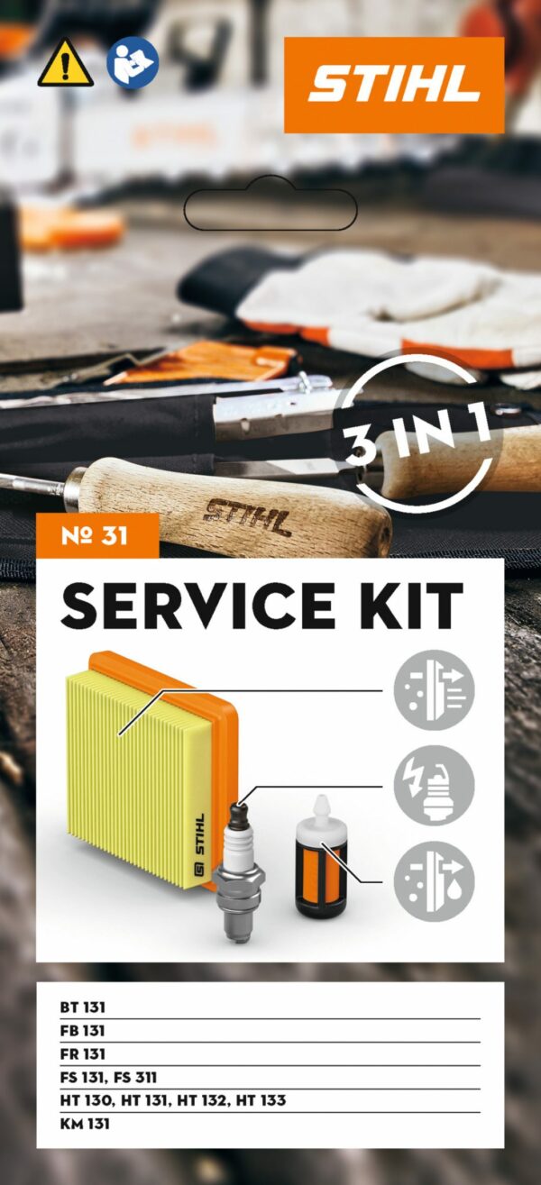 Kit entretien Stihl FS 311, FS 131, FR 131, HT 133 et KM 131 – Image 2